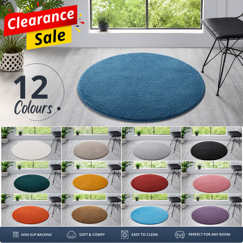 Circular circle round rugs - circular,
