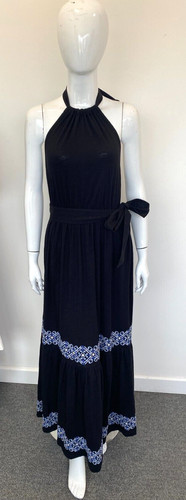 Boden dress embroidered jersey - embroidered,