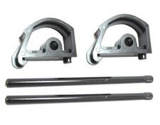 2 x Black & Decker Workmate Leg Latch Catch D Clip & Pin WM550 WM625 WM626 WM700