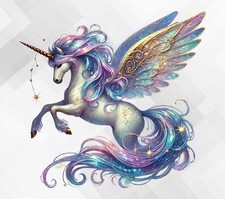 Unicorn Wall vinyl decal