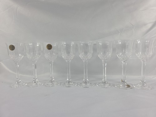 Capri crystal stemmed set 8 - crystal, of