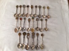 23 Collectors Teaspoons From