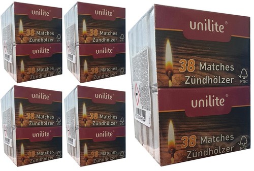 Unilite matches 380 - matches, wood