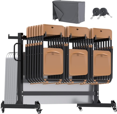 Tier mobile chair - chair, cart