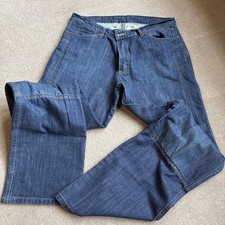 Draggin Jeans Kevlar Motrocycle Jeans Mens Size W36 L33 Dark Blue Demin