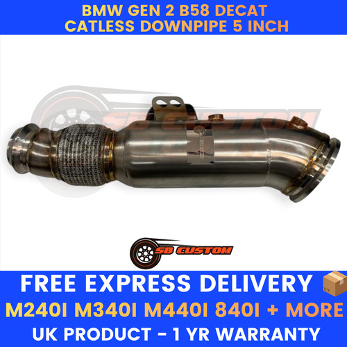 Bmw b58 gen inch catless - bmw, 5