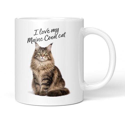 Cat mug 11oz ceramic coffee - mug,