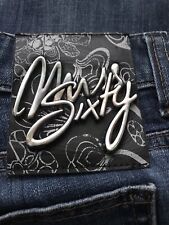 Miss Sixty Vintage Y2K Distressed  Denim Low Rise Hipsters Jeans W31 L28 VGC