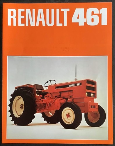 Renault 461 tractor - renault,