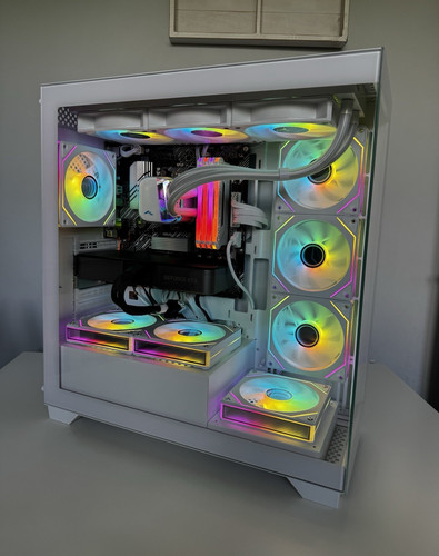 Full white rgb - gaming, pc