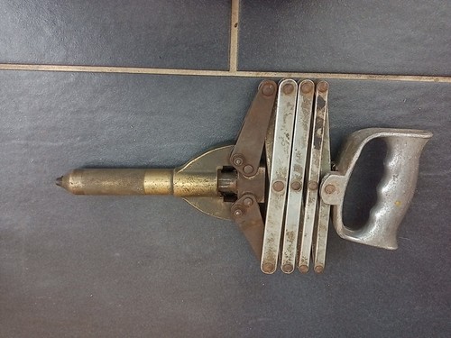 Vintage rivet gun - gun, lazy