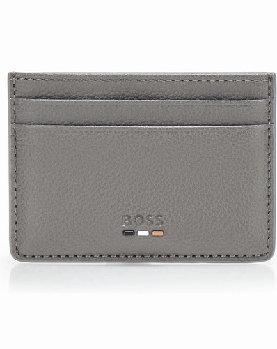 Nwt boss gray leather - nwt, card