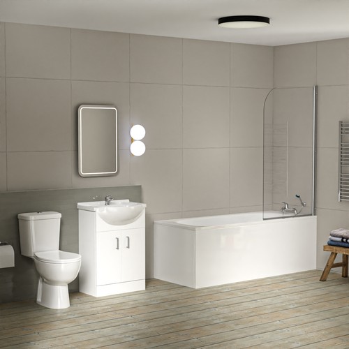 Nes home 1700mm - bath, with