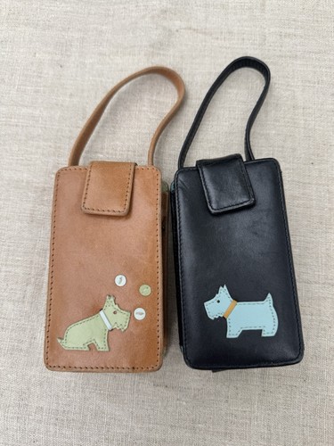 Pair vintage radley leather - vintage,