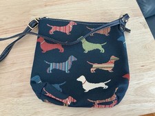 Cross The Body Fabric Handbag