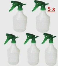 5x 1 LITRE EMPTY TRIGGER WATER