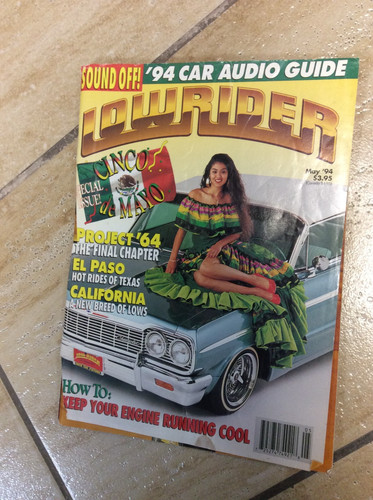 Vintage lowrider magazine may - vintage,