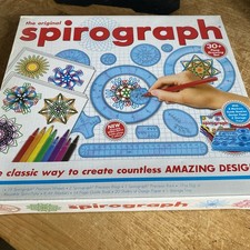 Spirograph 30 Piece Drawing Set with Markers - Great For Budding Artists!