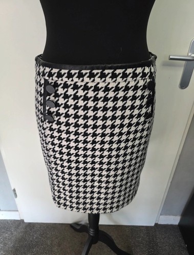 Wallis hounstooth wool blend - wallis,