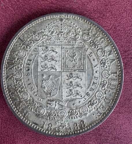 Queen victoria 1888 - queen, silver