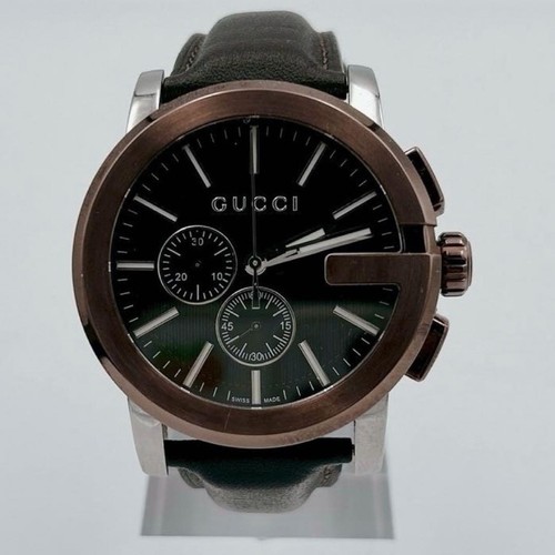 Gucci ya101202 chrono mens - gucci,