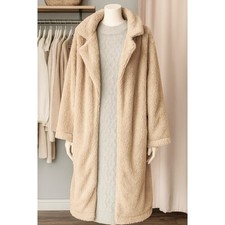 Destello Faux Fur Long Coat