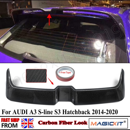 Rear boot roof - rear, spoiler