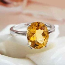 Natural Yellow Sapphire 925