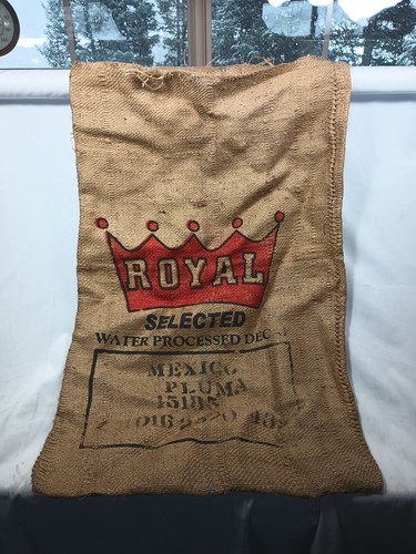 Extra large royal - burlap, jute