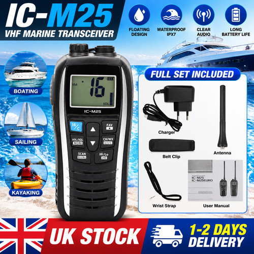 M25 vhf handheld - ic-m25,