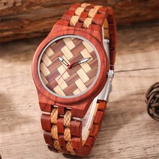 Handmade wooden watch full - wooden,