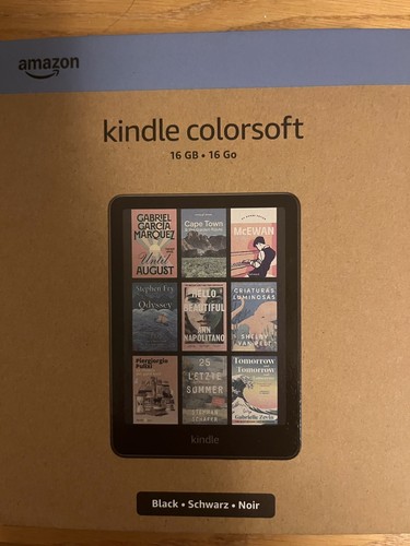 Amazon kindle colorsoft barely - amazon,