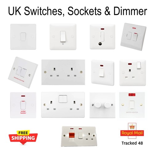 Switch socket 10a 13a 20a - switch,