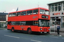 35mm negative of Strathclyde J138FYS Leyland Olympian