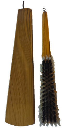 Vintage clothes brush wooden - brush,
