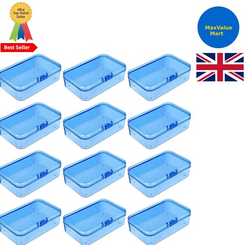 Compact piece blue plastic - 12-piece,