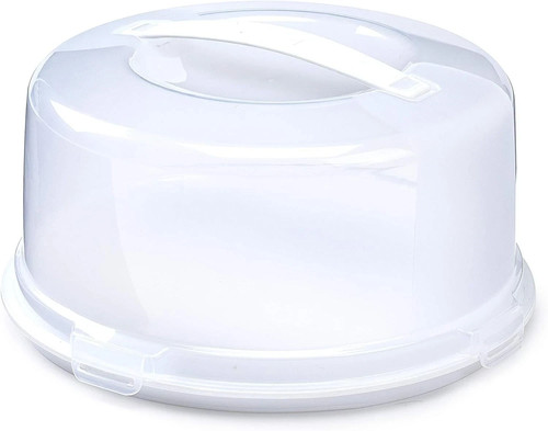 Round reuseable cake box - reuseable,