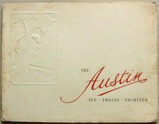 AUSTIN TEN Twelve FOURTEEN Car