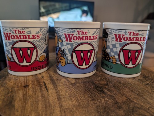 Vintage wombles mugs - vintage,
