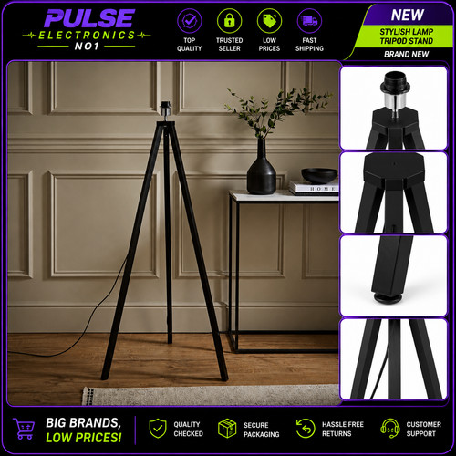 Floor lamp base large - lamp, tripod