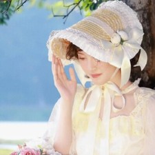 Lolita Bonnet Bow Ribbon
