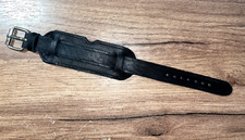 18mm black leather WW1 WW2