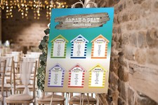 Beach Hut Wedding Seating