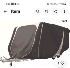 Streetwize 3-Ply Breathable Caravan Cover 17ft to 19ft