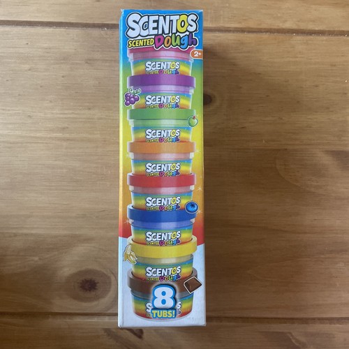 Scentos scented dough 8 tubs - -,