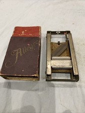 VINTAGE ANTIQUE SWISS MADE ALLEGRO RAZOR BLADE SHARPENER