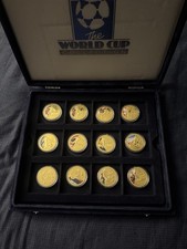 The World Cup Collection Coins of The World. Set Of 24 Coins With Case.