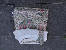 Sanderon Cascade Biscuit Leaf 90inch Length X 74 Width Lin3d