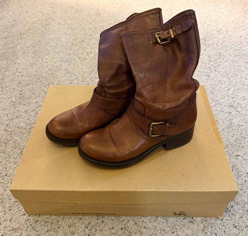 Bertie rosamund brown leather - bertie,