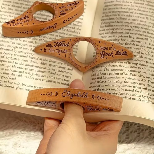 1pc retro wooden - wooden, thumb